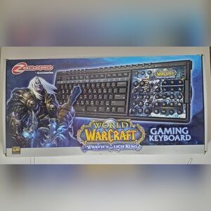 2008 World of Warcraft Game Keyboard - The Wrath of the Lich King by Zboard